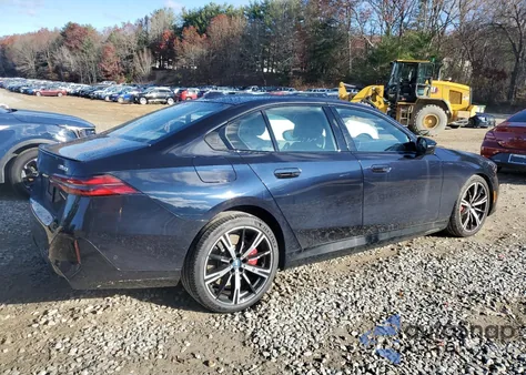 2024 BMW I5 M60 z USA, uszkodzony, nr VIN WBY43FK08RCP41743